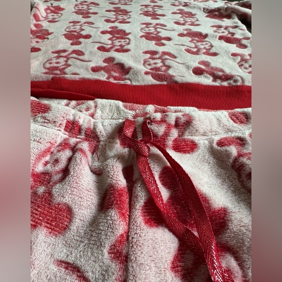 Disney Red and White Mickey Mouse Pajama Set - Picture 3 of 8